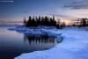 January Sunset, Coyote Point by Travis Novitsky